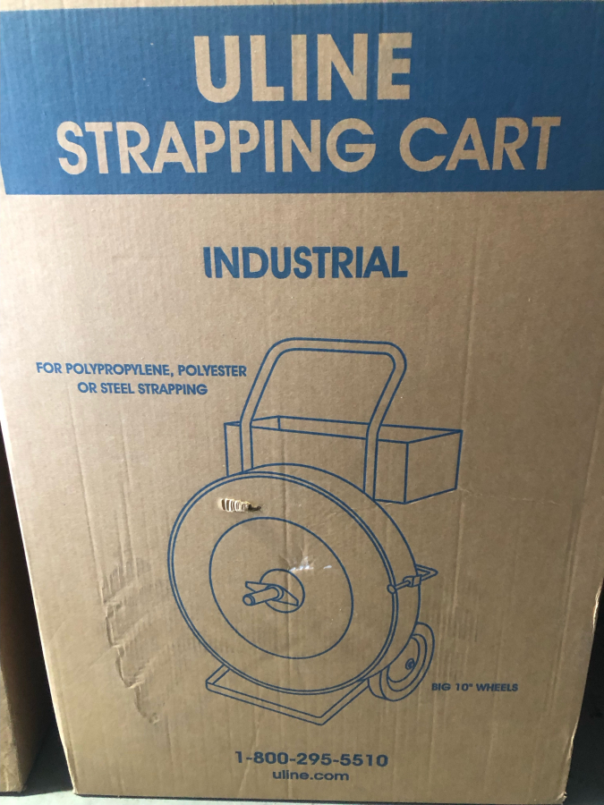  H-39 Uline Industrial Strapping Cart for Polypropylene/Polyester, photo 2 of 3