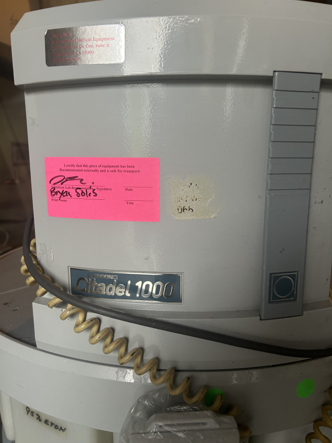 Shandon Citadel 1000 Benchtop Apparatus Tissue Processor / Wax Bath Carousel 69800102, photo 3 of 12