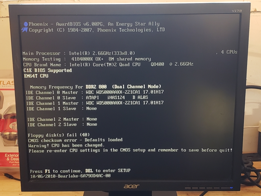SuperLogics DFI BL600-DR Custom 2U Rack Server 2.66GHz; 4GB; 2x500GB HDD; SN:221200028/026, photo 9 of 11