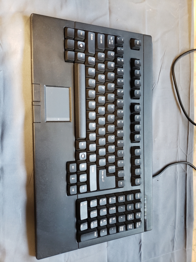 Adesso ACK-730PB Server Keyboard w Trackpad, photo 1 of 2