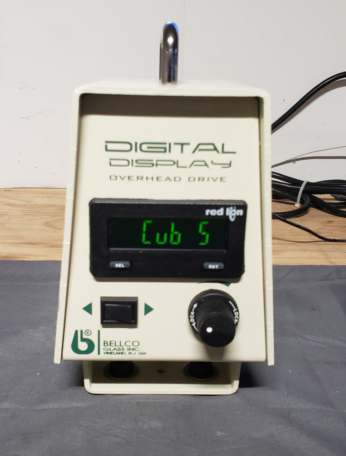 Bellco 7774-10115 v2.1 Stirrer/Homogenizer Digital Display Overhead Drive SN:DOHDC108, photo 5 of 5
