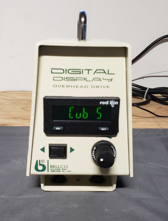 Bellco 7774-10115 v2.1 Stirrer/Homogenizer Digital Display Overhead Drive SN:DOHDC107, photo 1 of 5