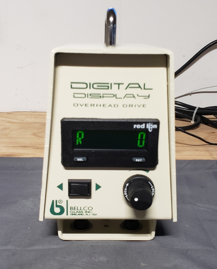 Bellco 7774-10115 v2.1 Stirrer/Homogenizer Digital Display Overhead Drive SN:DOHDC107, photo 3 of 5