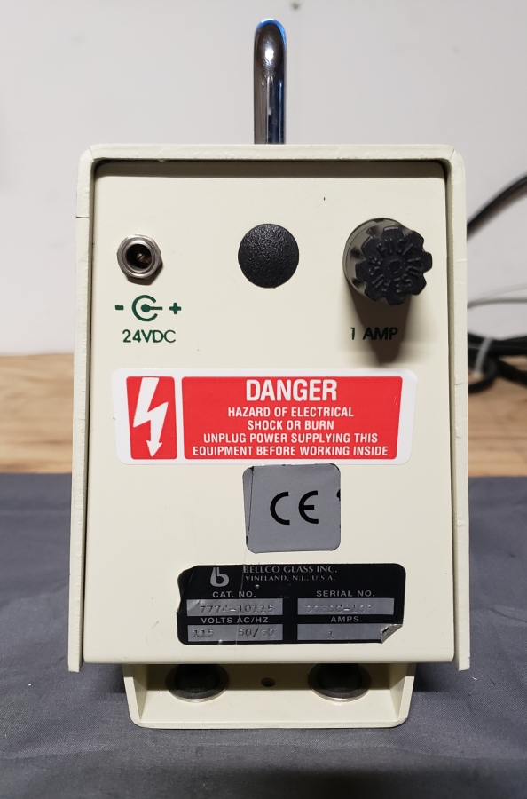 Bellco 7774-10115 v2.1 Stirrer/Homogenizer Digital Display Overhead Drive SN:DOHDC107, photo 4 of 5