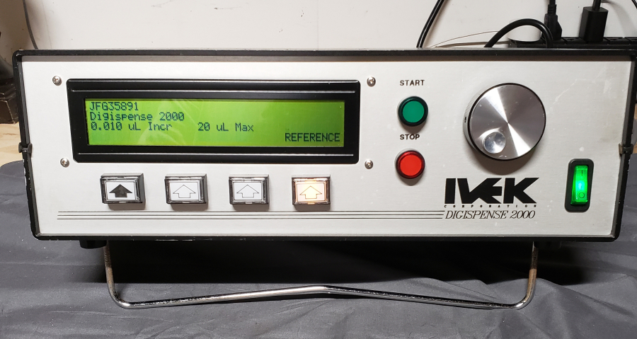 Ivek DIGISPENSE 2000 Digital Liquid Dispenser controller with Linear actuator, photo 1 of 7