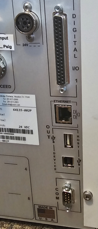 Uson Sprint IQ 1-B2SPB Compact Leak Tester, photo 33 of 35