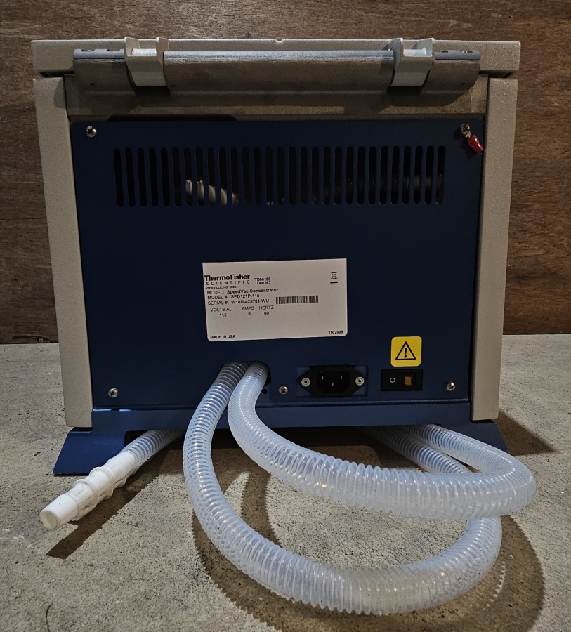Thermo Savant SPD121P-115 SpeedVac, Year 2009, Serial Number W18U-425781-WU	, photo 9 of 10