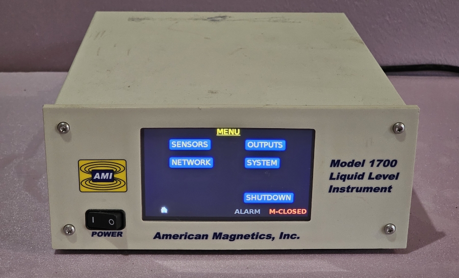 American Magnetics, Inc. Model 1700 Liquid Level Instrument. S/N: 1700-17-63	, photo 6 of 15