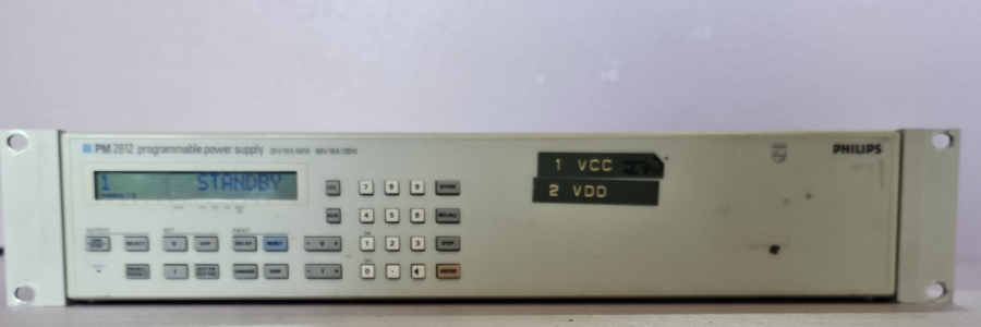 Fluke Philips PM-2812 60 V 10 A Dual Output Programmable Power Supply, photo 1 of 16