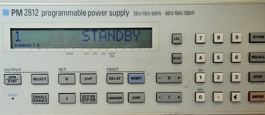 Fluke Philips PM-2812 60 V 10 A Dual Output Programmable Power Supply, photo 6 of 16
