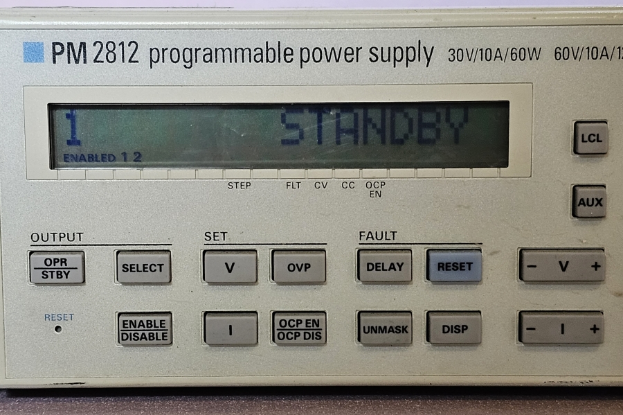 Fluke Philips PM-2812 60 V 10 A Dual Output Programmable Power Supply, photo 5 of 16