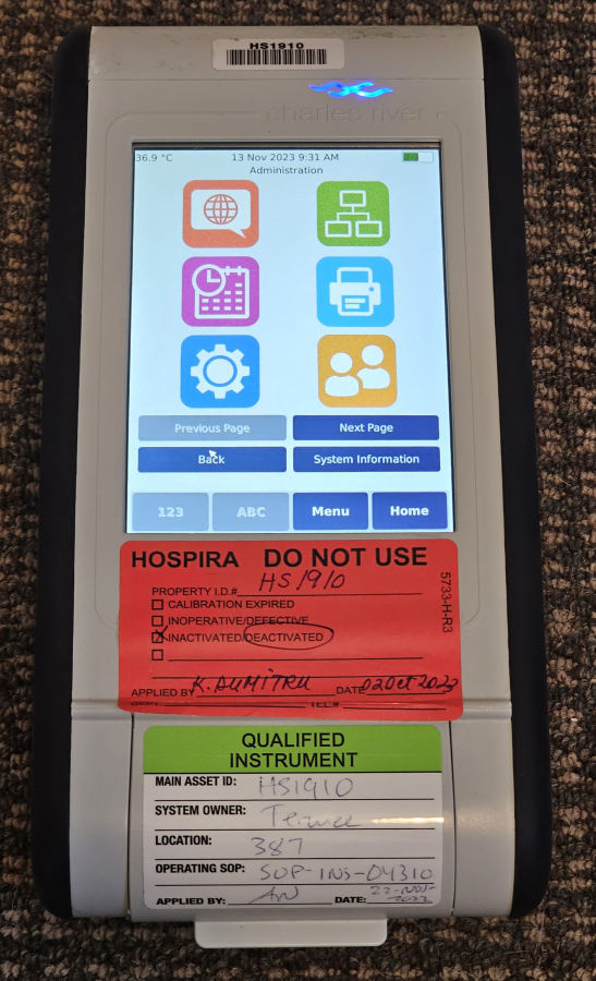 Charles River PTS150 Endosafe Nexgen-PTS, photo 1 of 13