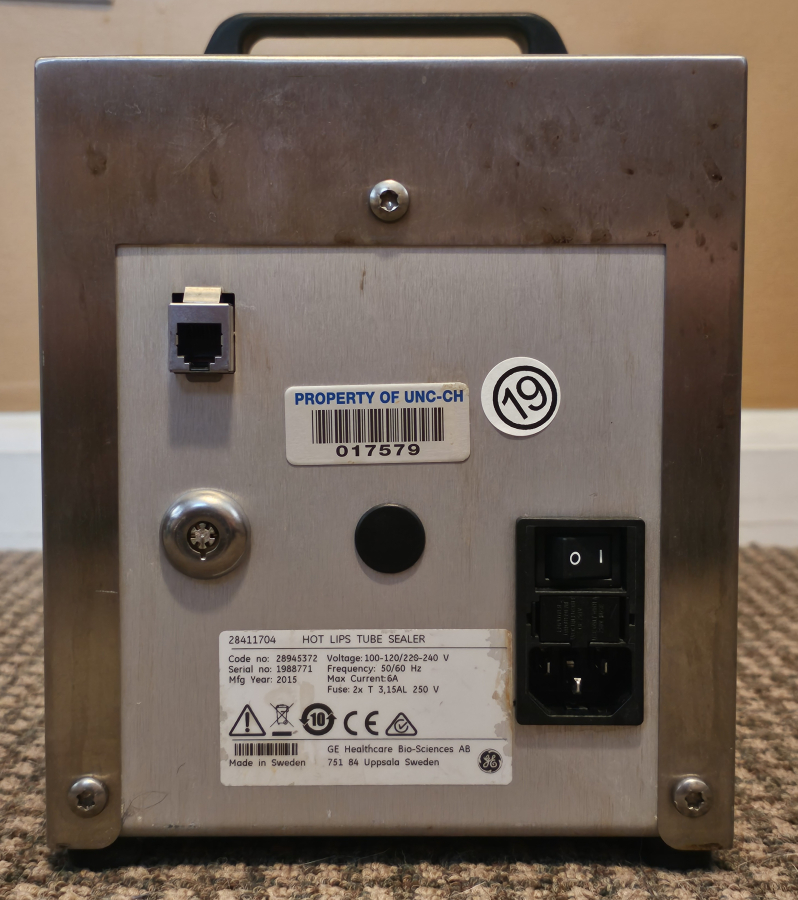 GE Wave Bio Tech Hot Lips II HTLS-II 28945372 Tube Sealer; SN:1988771; Blue [2015]	, photo 3 of 12