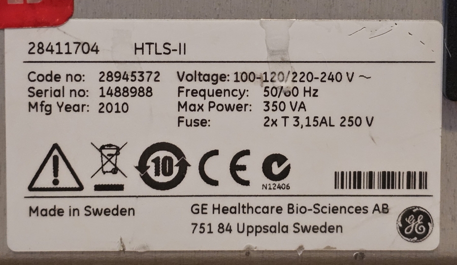 Wave Bio Tech Hot Lips II HTLS-II 28945372 Tube Sealer; SN:1488988; White [2010]	, photo 9 of 11