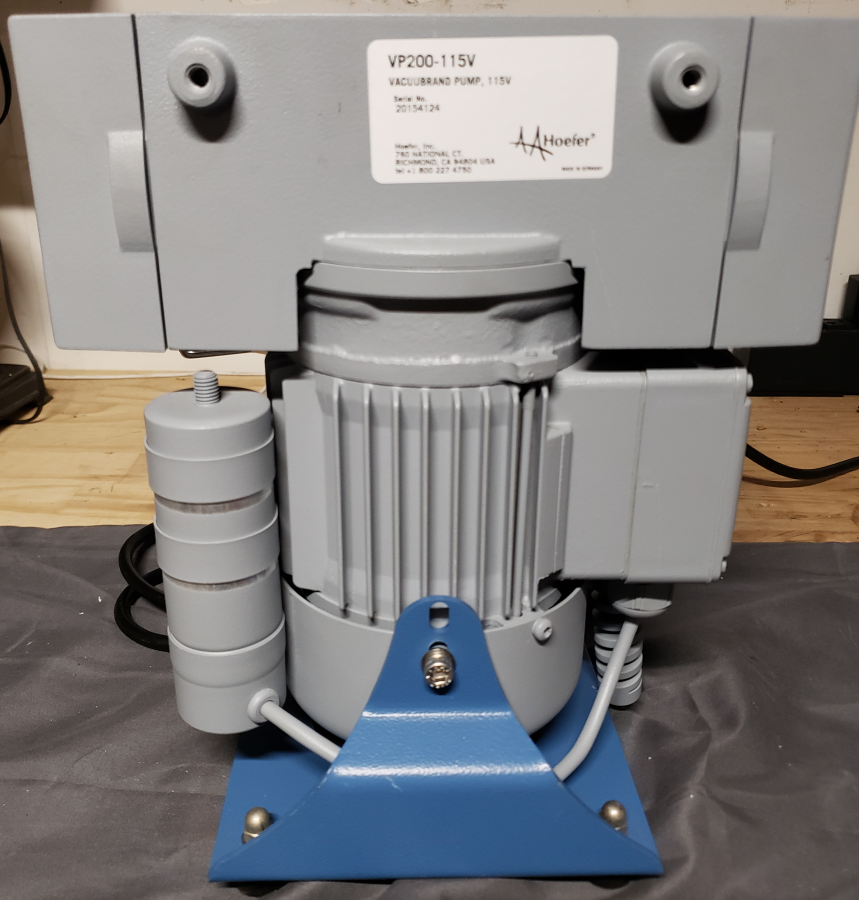 Vacuubrand MZ 2C +2AK Vacuum System. SN# 34181902-341820, photo 4 of 6