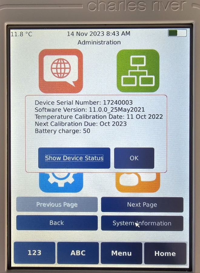 Charles River PTS150 Endosafe Nexgen-PTS, photo 12 of 13