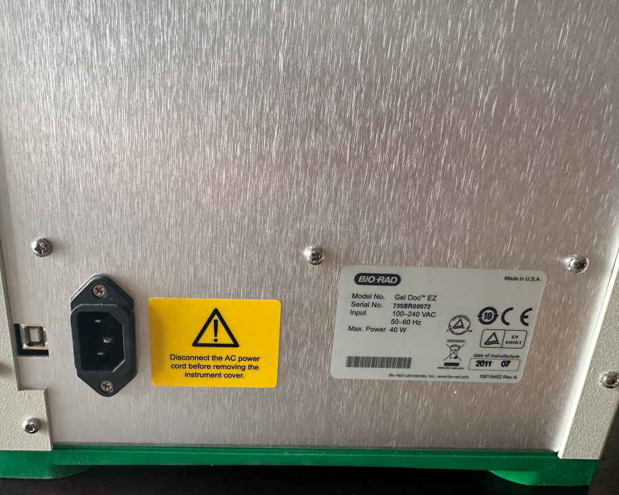 Bio-Rad Gel Doc EZ Imager, photo 5 of 5