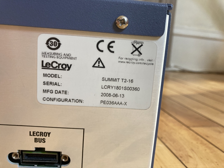 LeCroy SUMMIT T2-16 PCI Express Analyzer, photo 6 of 6