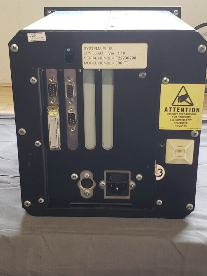 Envirotronics 386 (T) Systems Plus V 1.16 Test Chamber Controller 4-PARTS-REPAIR, photo 2 of 2