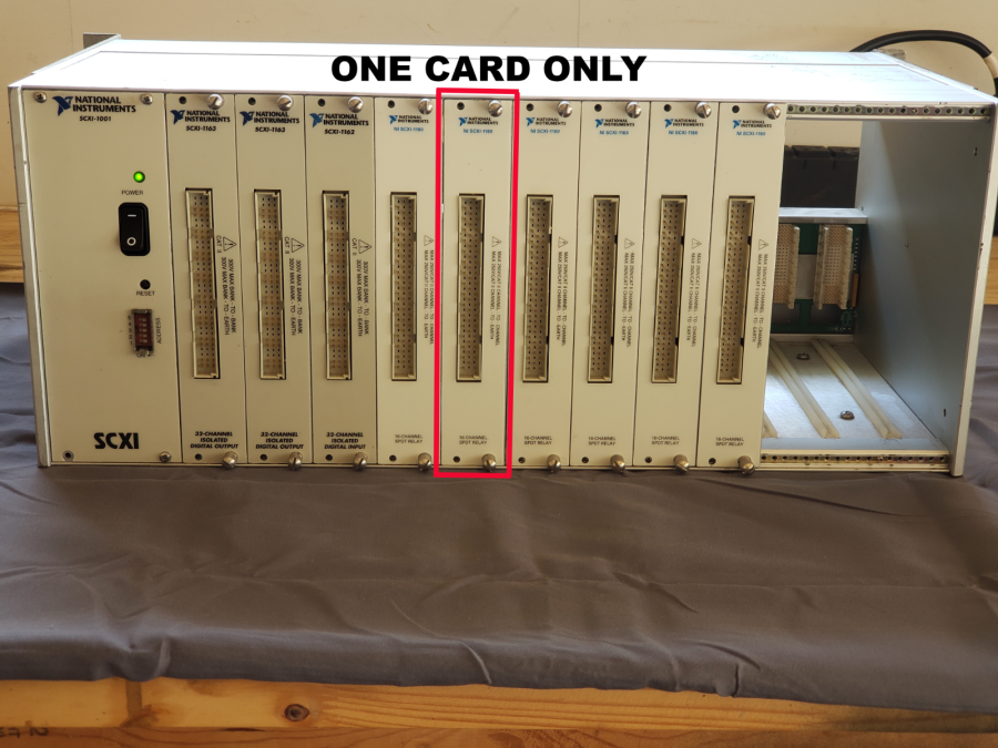National Instruments NI SCXI-1160 Module *REDUCE CHASSIS QTY*, photo 1 of 1
