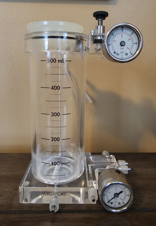 Millipore Sigma XX42RES01 500 mL Acrylic Labscale TFF System Reservoir , photo 1 of 12