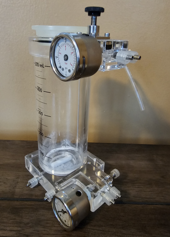 Millipore Sigma XX42RES01 500 mL Acrylic Labscale TFF System Reservoir , photo 6 of 12
