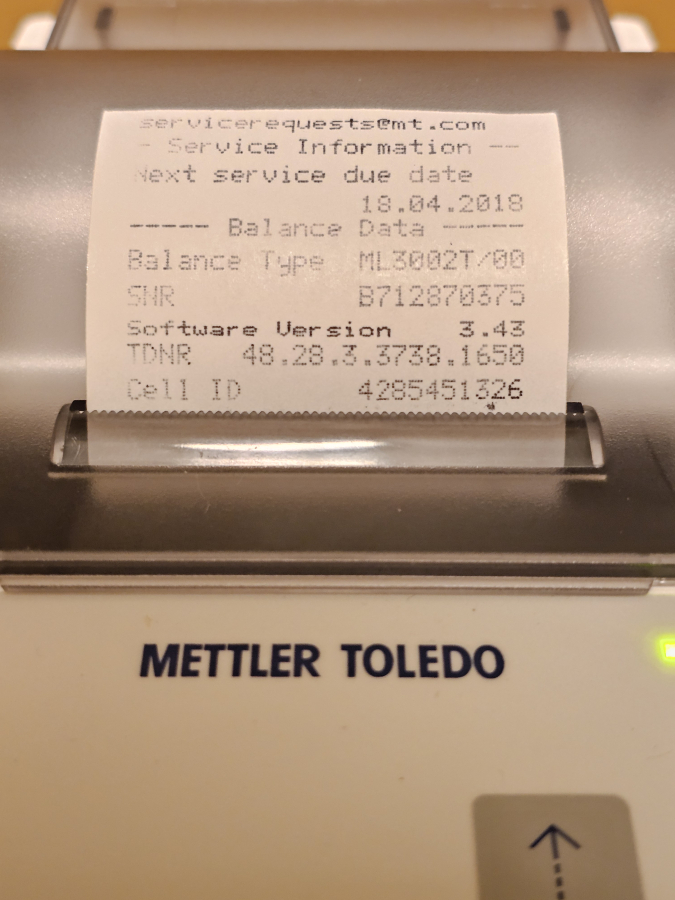 Mettler Toledo P25 Compact Printer (PRINTER ONLY), photo 5 of 12