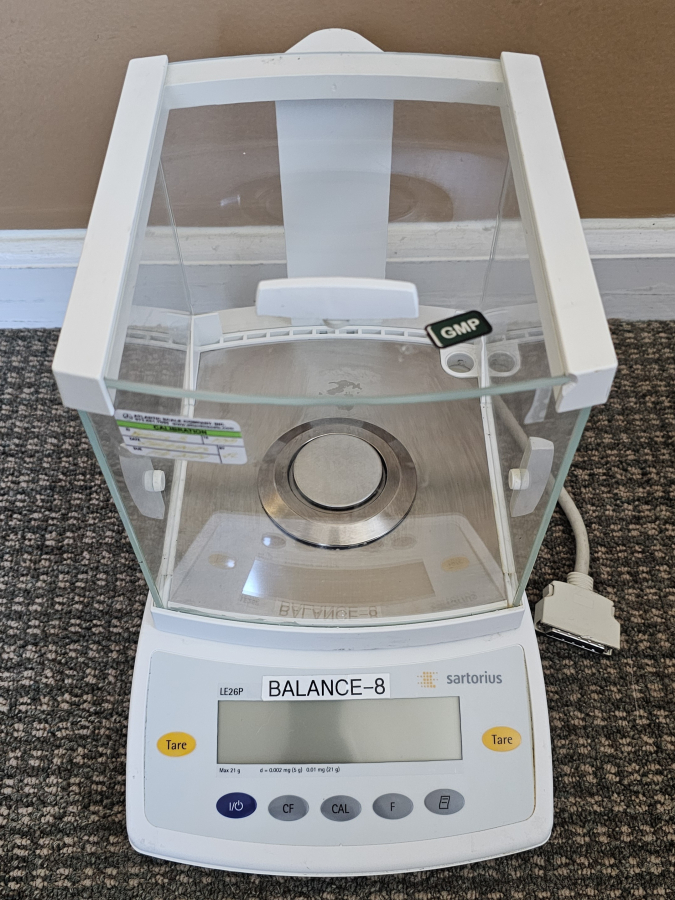 Sartorius LE26P Laboratory Balance; Missing Electronics Box; SN: 192047300, photo 2 of 20