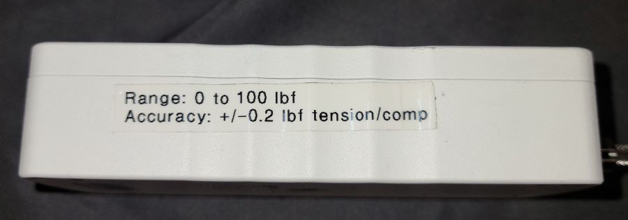 Mark-10 M5-100 Advanced Digital Force Gauge, Hard Case & Accessories, photo 10 of 12
