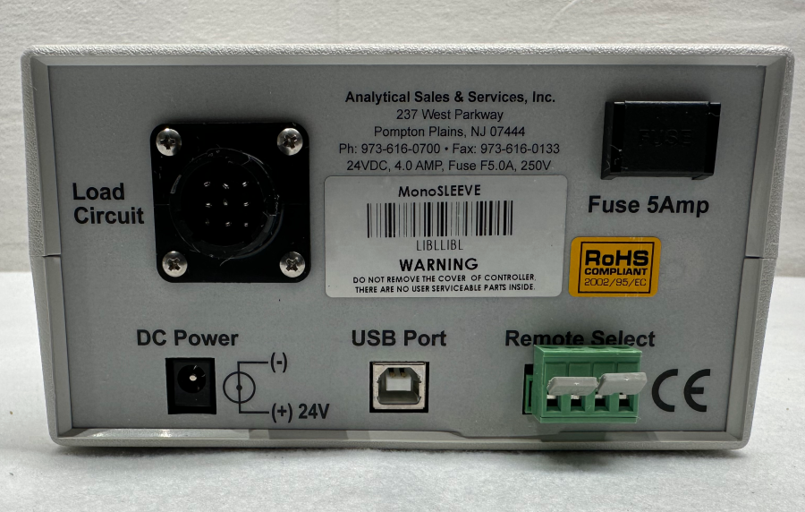 Analytical Sales & Service MonoSLEEVE HotSLEEVE Controller Column Heater; SN:548500 0616, photo 5 of 8