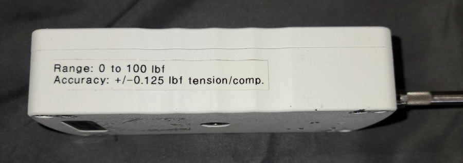 Mark-10 M5-100 Advanced Digital Force Gauge, Hard Case & Accessories, photo 11 of 12