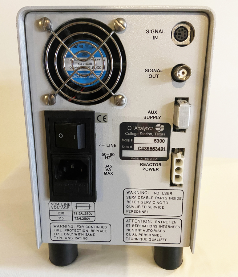 O.I. Analytical Type 5300 Electrolytic Conductivity Detector ELCD Controller; SN:C439553491, photo 10 of 11