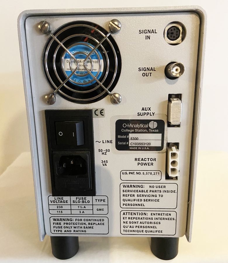 O.I. Analytical Type 5300 Electrolytic Conductivity Detector ELCD Controller; SN:C439553491, photo 4 of 11