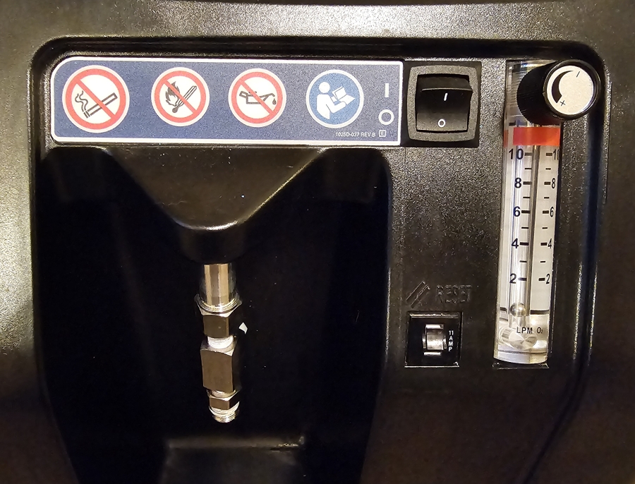 VetEquip OxyVet Oxygen Concentrator 10 L Drive 1025DS O2 System, photo 8 of 19