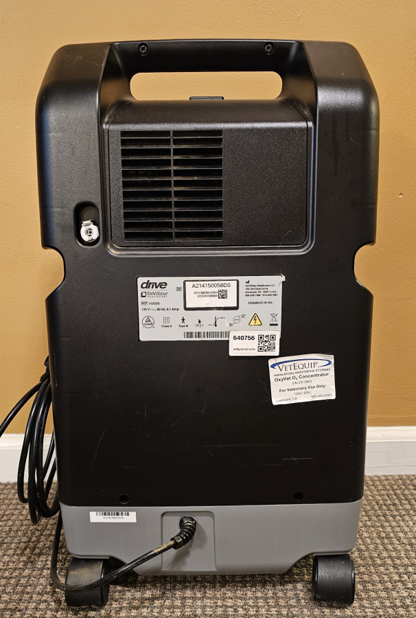 VetEquip OxyVet Oxygen Concentrator 10 L Drive 1025DS O2 System, photo 15 of 19