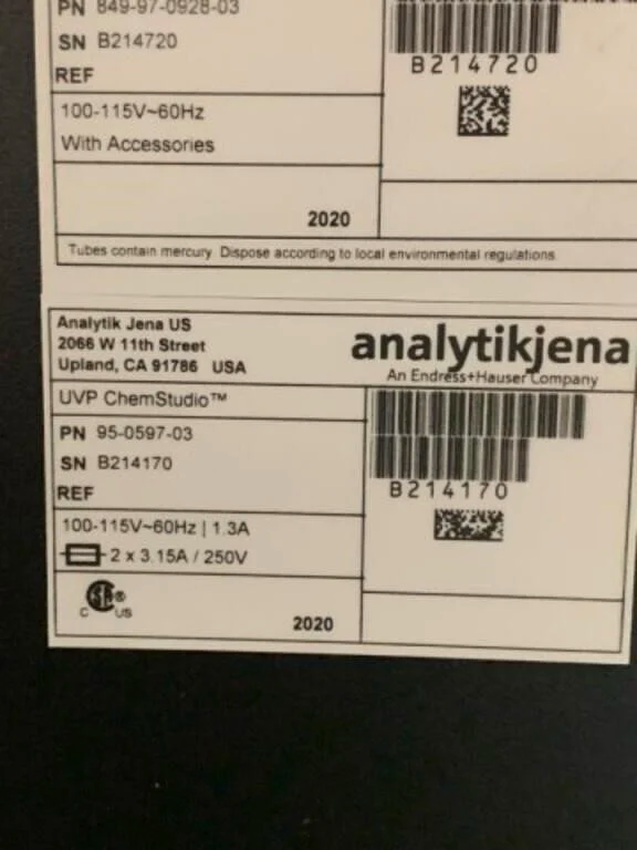 Analytik Jena UVP ChemStudio 815 Imager with Computer and Software; SN:B214730/720/170, photo 8 of 14