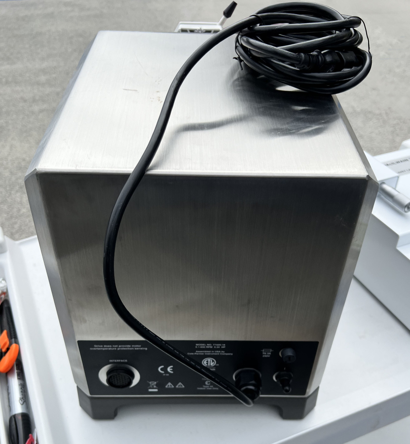 Masterflex 77420-18 Digital Drive w/77602-10 & 77602-30 Pump Heads, photo 6 of 6