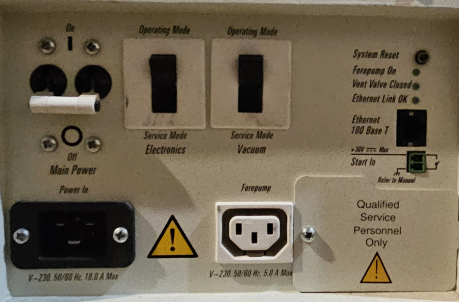 Thermo Finnigan TSQ Quantum Mass Spectrometer FOR PARTS/REPAIR; SN:TSQU00279, photo 14 of 20