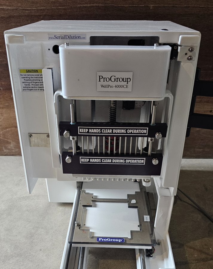 Progroup Instruments WellPro 4000CE Liquid Handler Serial Diluter; SN:PG4795, photo 6 of 26