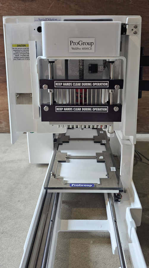 Progroup Instruments WellPro 4000CE Liquid Handler Serial Diluter; SN:PG4795, photo 7 of 26