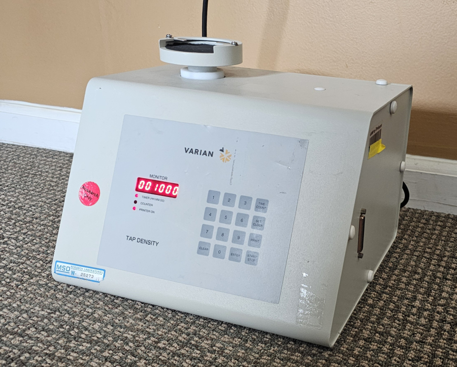 Varian Tap Density Tester 50-1000; SN:5-2106-1005, photo 6 of 13