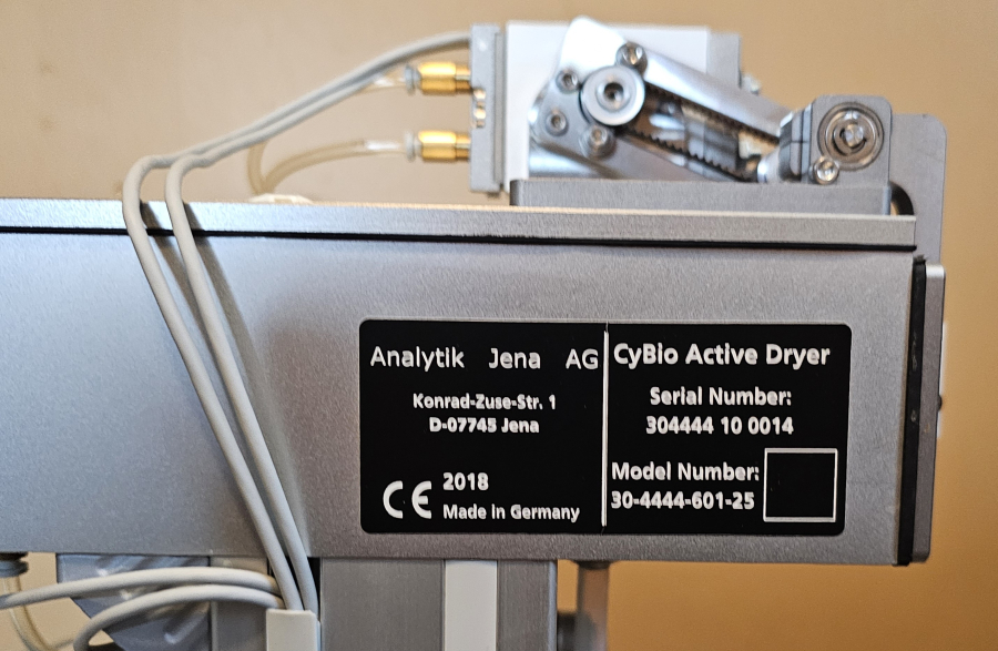 Analytik Jena CyBio Active MALDI Dryer; OL3402-14-200; 304444 10 0011;  SN:0011/14, photo 13 of 26