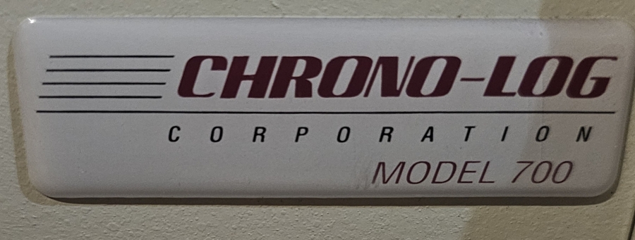 Chrono-Log Corporation 4ch PAIR Model 700 (ch 1+2) & 700-X (ch 3+4) Aggregometer; SN:2130111-1, photo 31 of 39