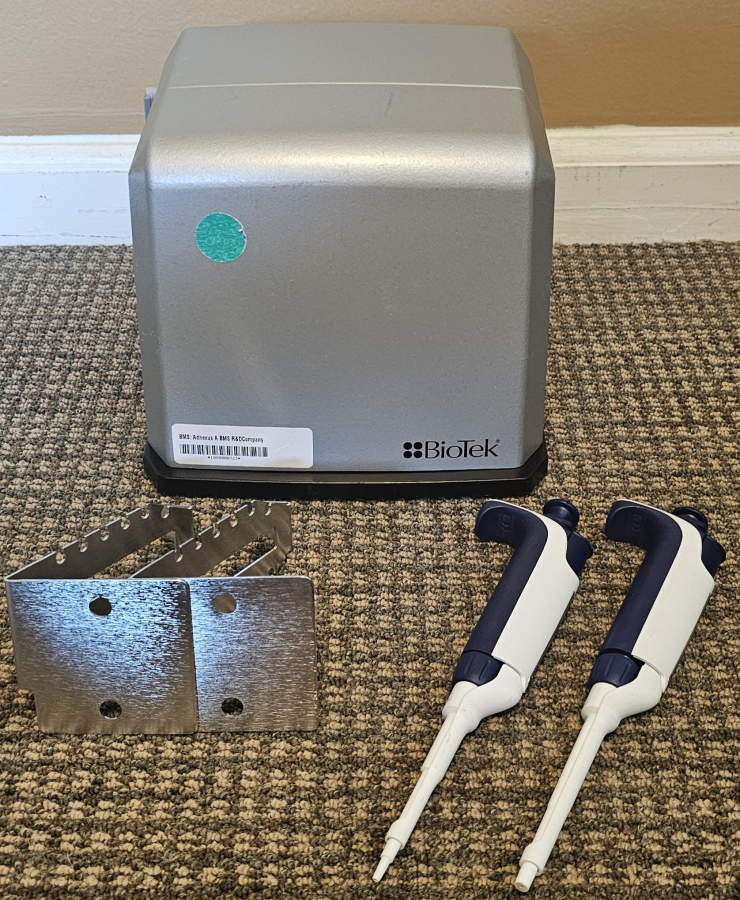 BioTek 8040534 Synergy H1 Dispense Module Box Dual Reagent Injector Module w/Pipettes, photo 5 of 32