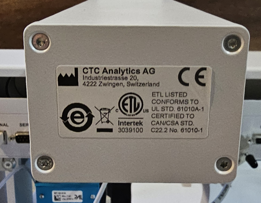 LEAP Technologies MXY 013-2A CTC Analytics PAL HTC-xt Liquid Sample Handling System; SN:379210, photo 21 of 31