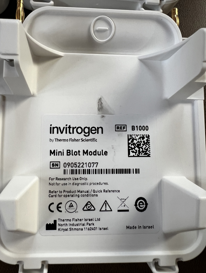 Invitrogen Electrophoresis System: 1x PowerEase Touch 350W; 3x Mini Gel Tanks; 6x Mini Blot Modules; SN:PS0350220609010, photo 22 of 24
