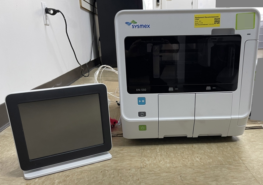 Sysmex XN-550 2021 Differential Hematology Analyzer; SN:23286, photo 6 of 11