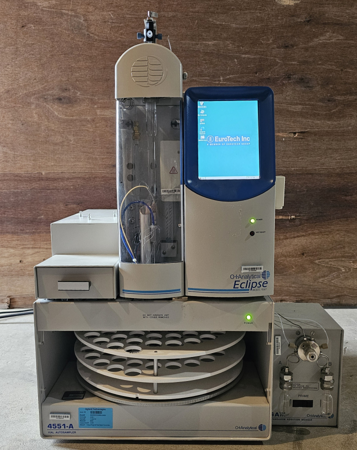 O-I-Analytical Eclipse 4660 Purge and Trap Sample Concentrator w/4551-A Autosampler & SAM Pump; SN:F14945B195; USER:4660; PASS:4660, photo 1 of 23