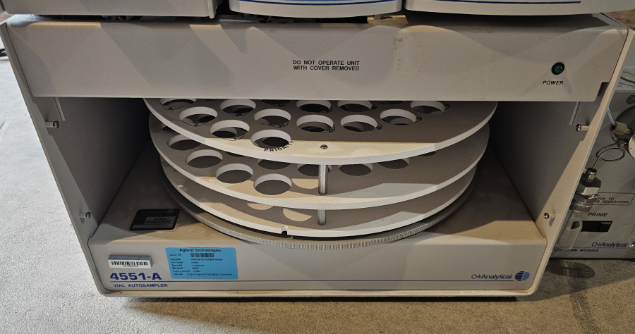 O-I-Analytical Eclipse 4660 Purge and Trap Sample Concentrator w/4551-A Autosampler & SAM Pump; SN:F14945B195; USER:4660; PASS:4660, photo 6 of 23