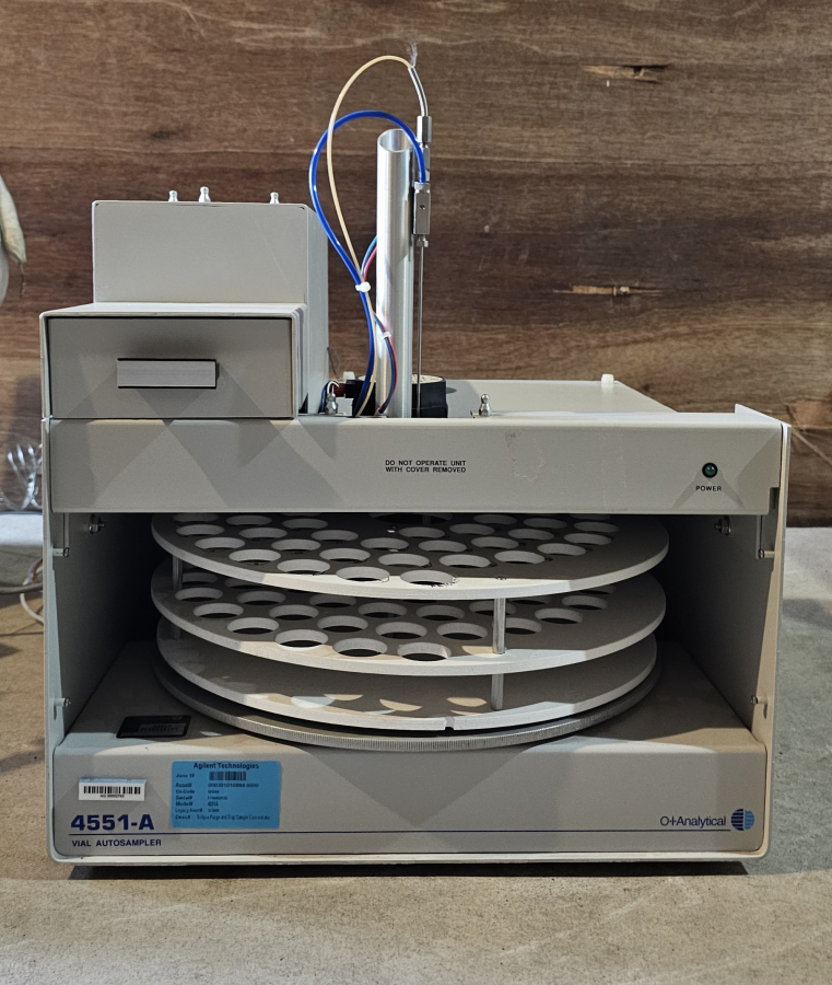 O-I-Analytical Eclipse 4660 Purge and Trap Sample Concentrator w/4551-A Autosampler & SAM Pump; SN:F14945B195; USER:4660; PASS:4660, photo 19 of 23